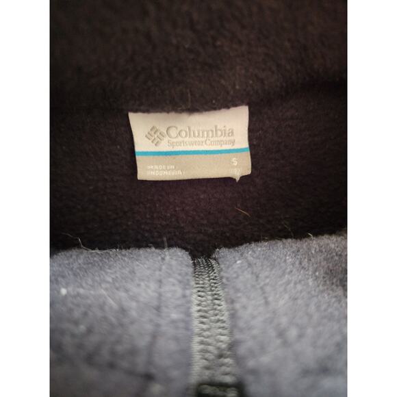 Columbia Black Youth Small (8) Full Zip Fleece Jacket - Picture 4 of 4